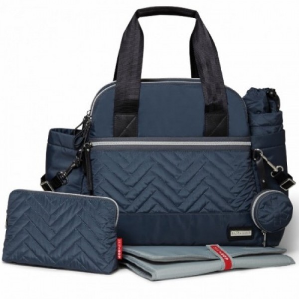 Previjalni set 6 v 1 Skip Hop Steel Grey